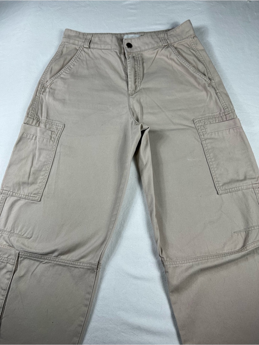 Beige Cargo Pants - Casual Utility Style